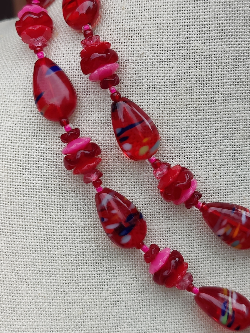 Vintage Murano Glass Necklace - Picture 9 of 9